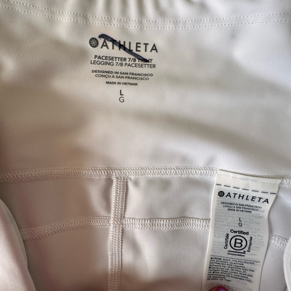 Athleta White Leggings - Picture 6 of 6